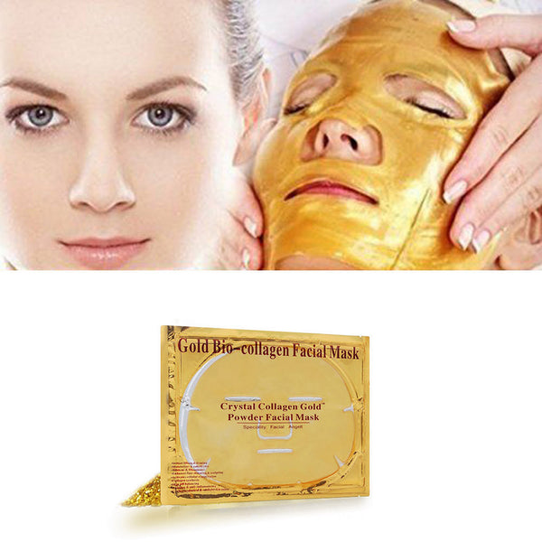 Gold Bio-Collagen Cream Hydrating Facial Mask Whitening Anti-Aging Repair Skin