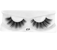 Natural long 3d eyelashes